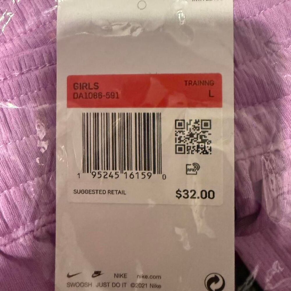 Nike kids Pink and Purple Shorts - Picture 2 of 3